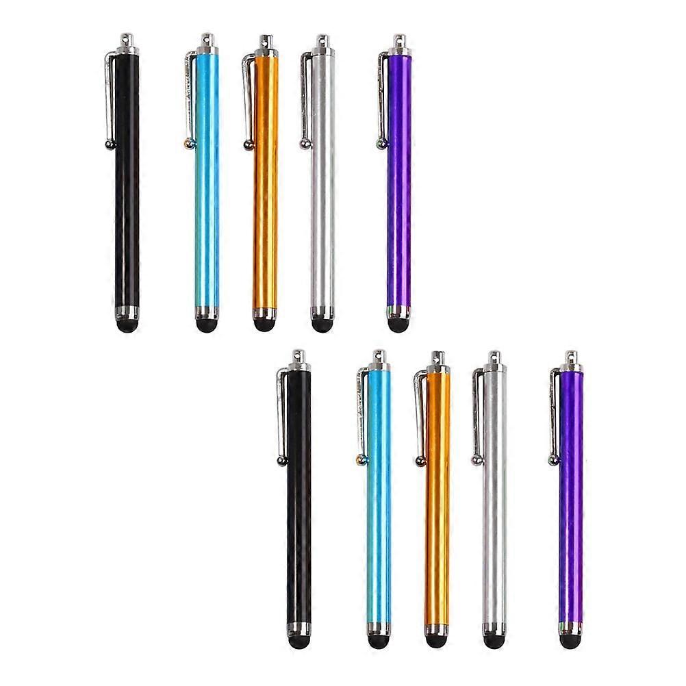 10pcs Stylus Pens Replaceable Fiber Tips Capacitive Stylus for Touch Screen