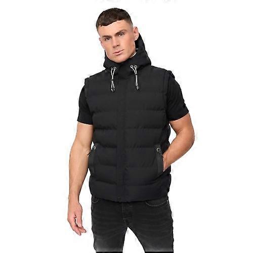 Crosshatch Mens Kampleys Embossed Padded Gilet