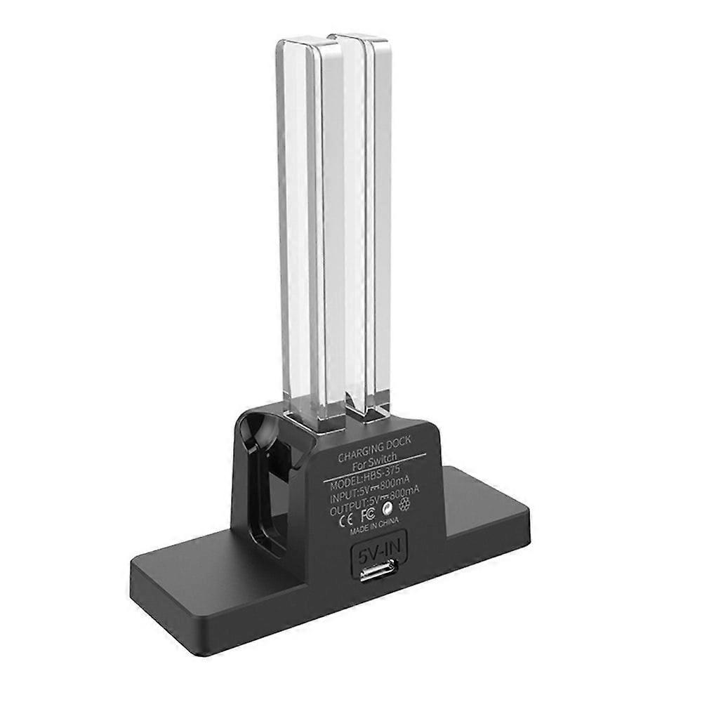 Charging Dock for compatible with Nintendo Switch & Switch OLED Joy Con, Black