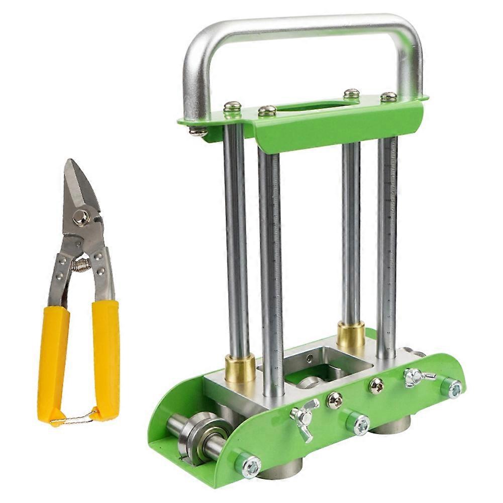 Lightweight Version Press Brake Edge Roller Bending Tool for Rain Diverter&Making Folding Edges for Various Metal Roof,A