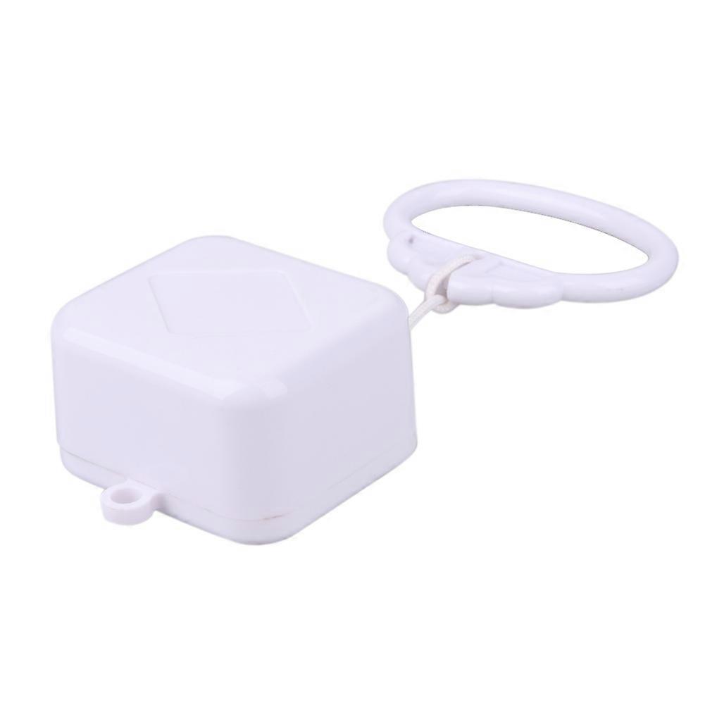 Waterproof Plastic Music Box with Classic Lullaby Melody Pull String Cord Music Box Mechanical Winding System