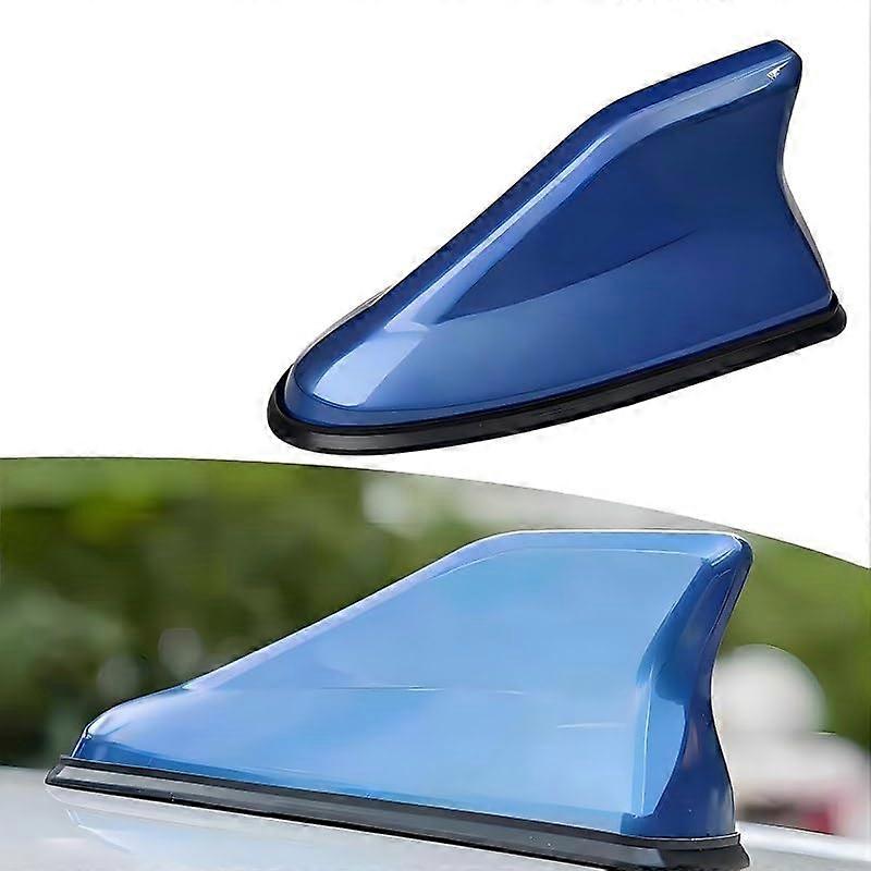 Blue Shark Fin Car Roof Antenna for Chevy Tahoe with Enhanced Signal and Quick Installation
