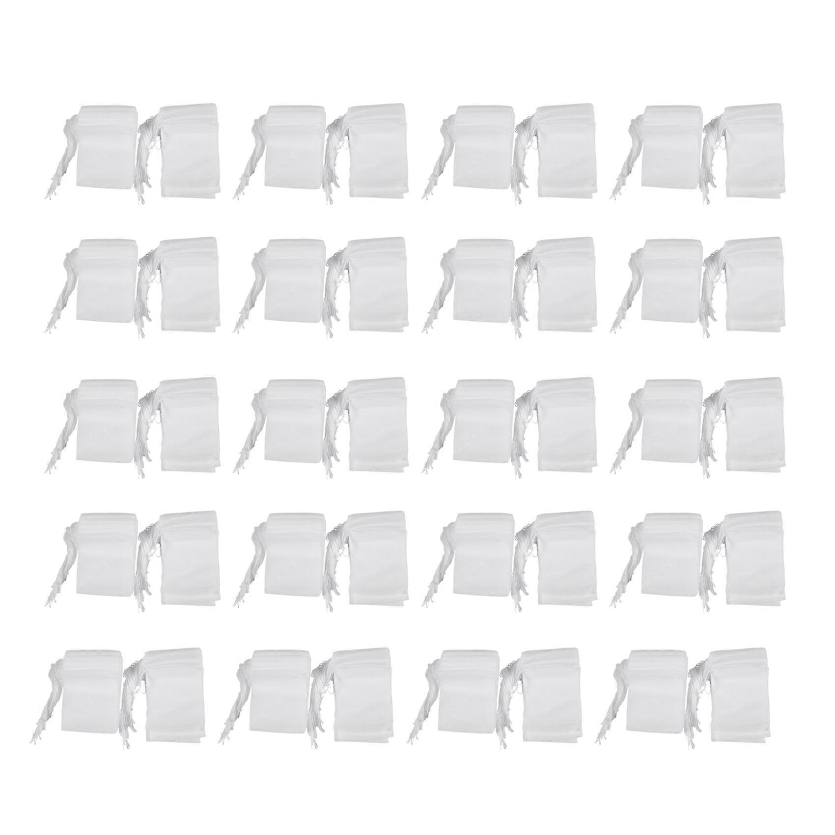 2000 Pcs Disposable Empty Tea Bag String Heat Seal Filter Paper