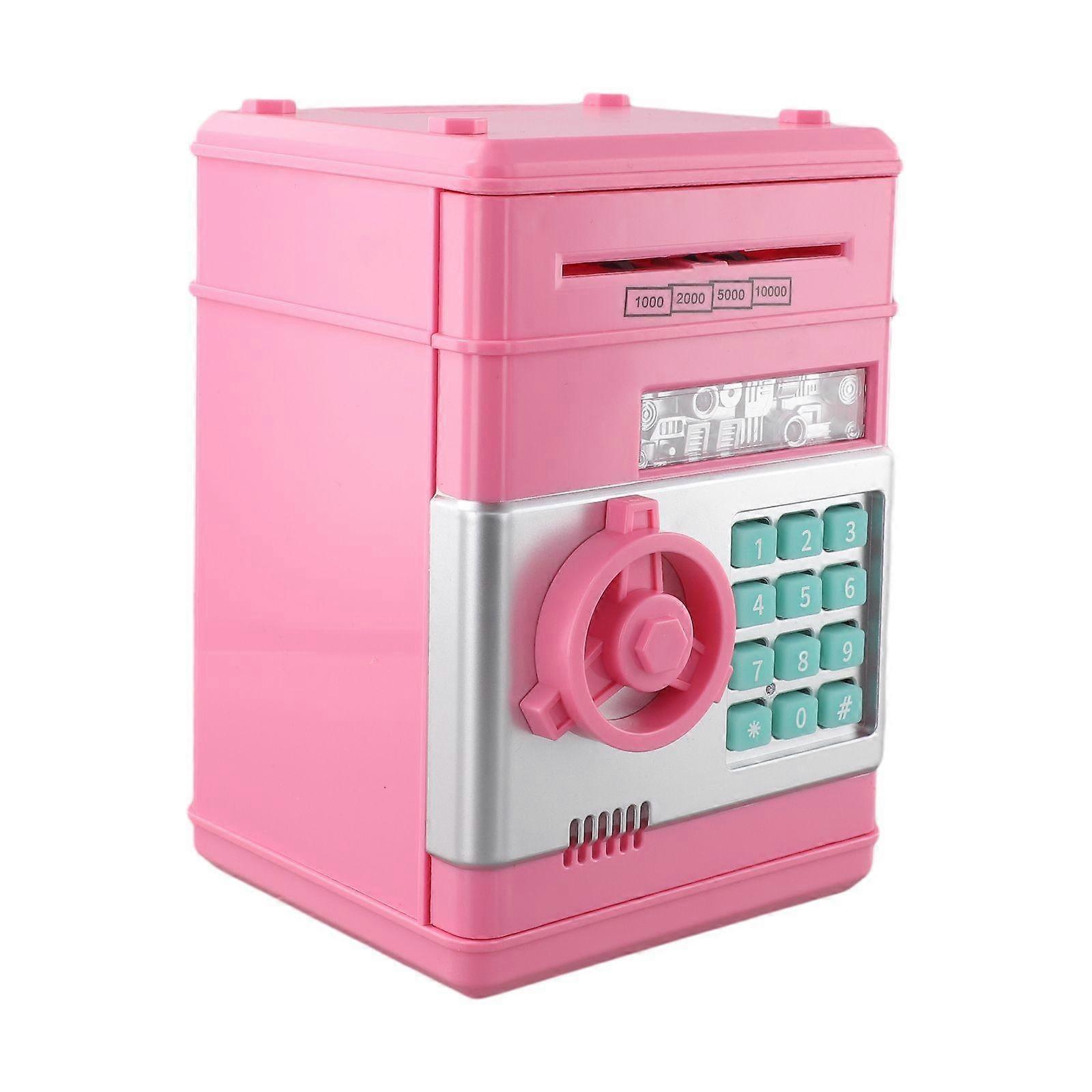 ABS Plastic Savings Bank with Auto Insert Functionality for Financial Learning