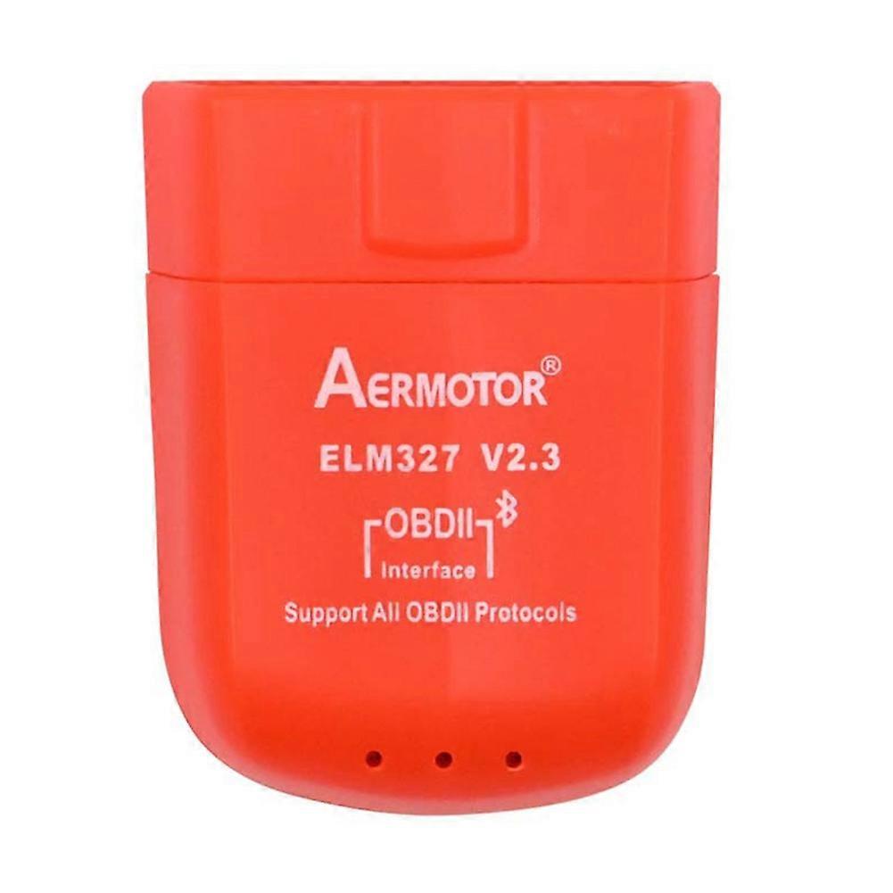 AERMOTOR Car Mini ELM327 5.1Bluetooth V2.3 OBD II Car Diagnostic Scanner ODB Scan Code Reader PIC18F25K80 Chip Diagnostic Tool