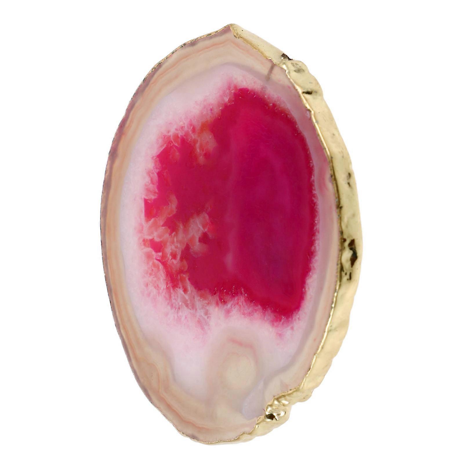 Multi Color Agate Coaster Stone Agate Coaster Heat Insulation Cup Mat