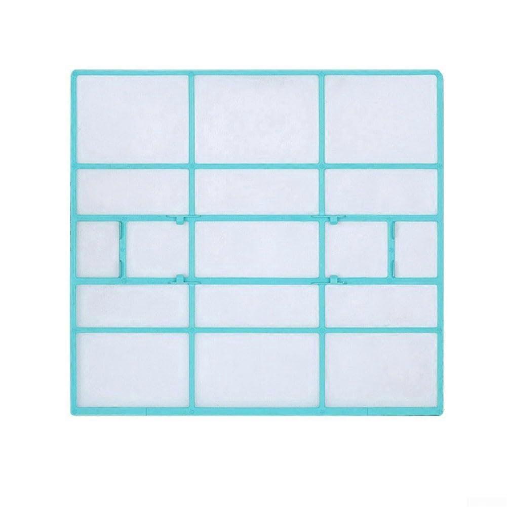 Air Conditioner Dust Filter Cover for Wall Mounted AC, Durable Plastic Dustproof Screen, Easy Install