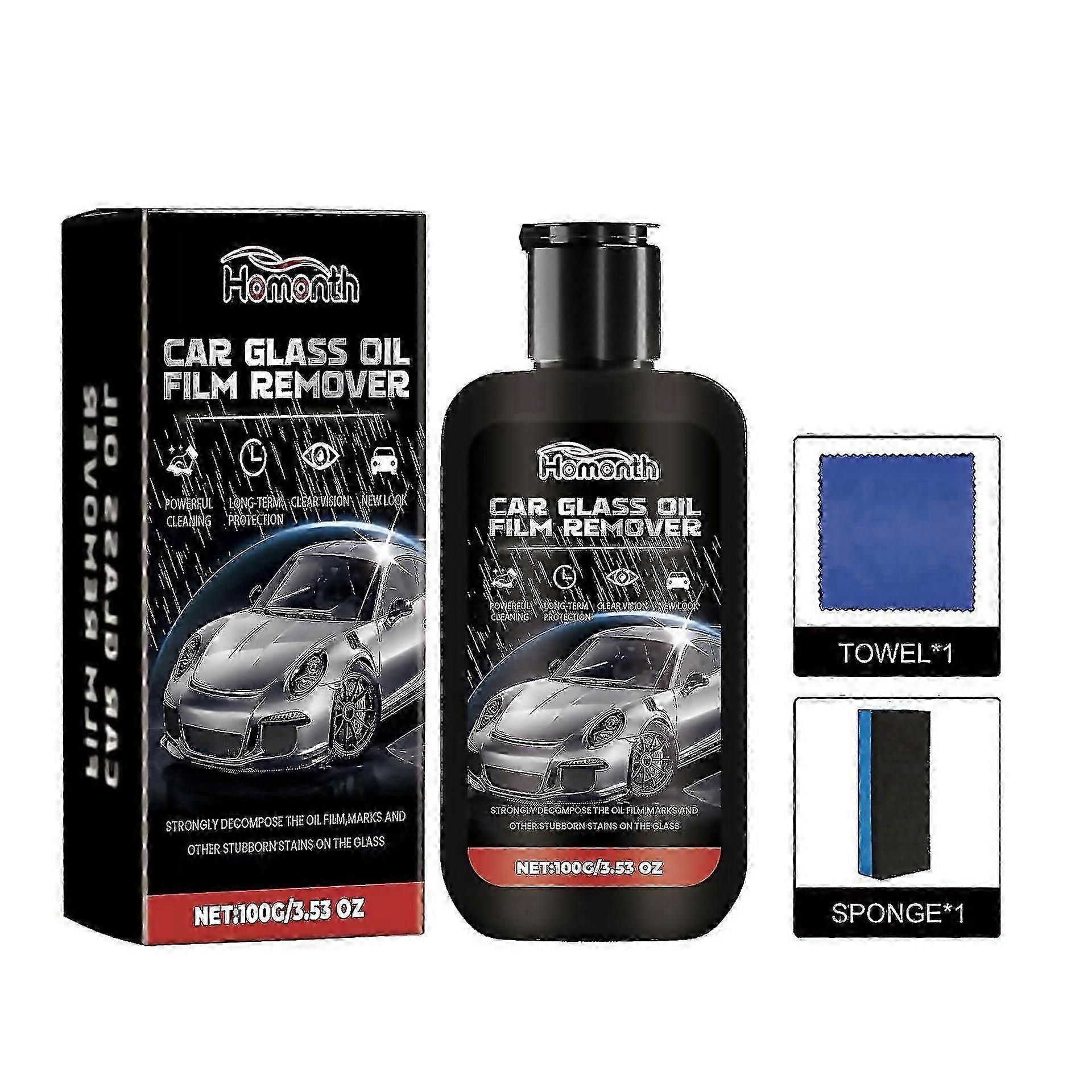 For Automotive Glass Coating Paste Windshield Cleaning Decontamination Waterproof Windows Rainproof