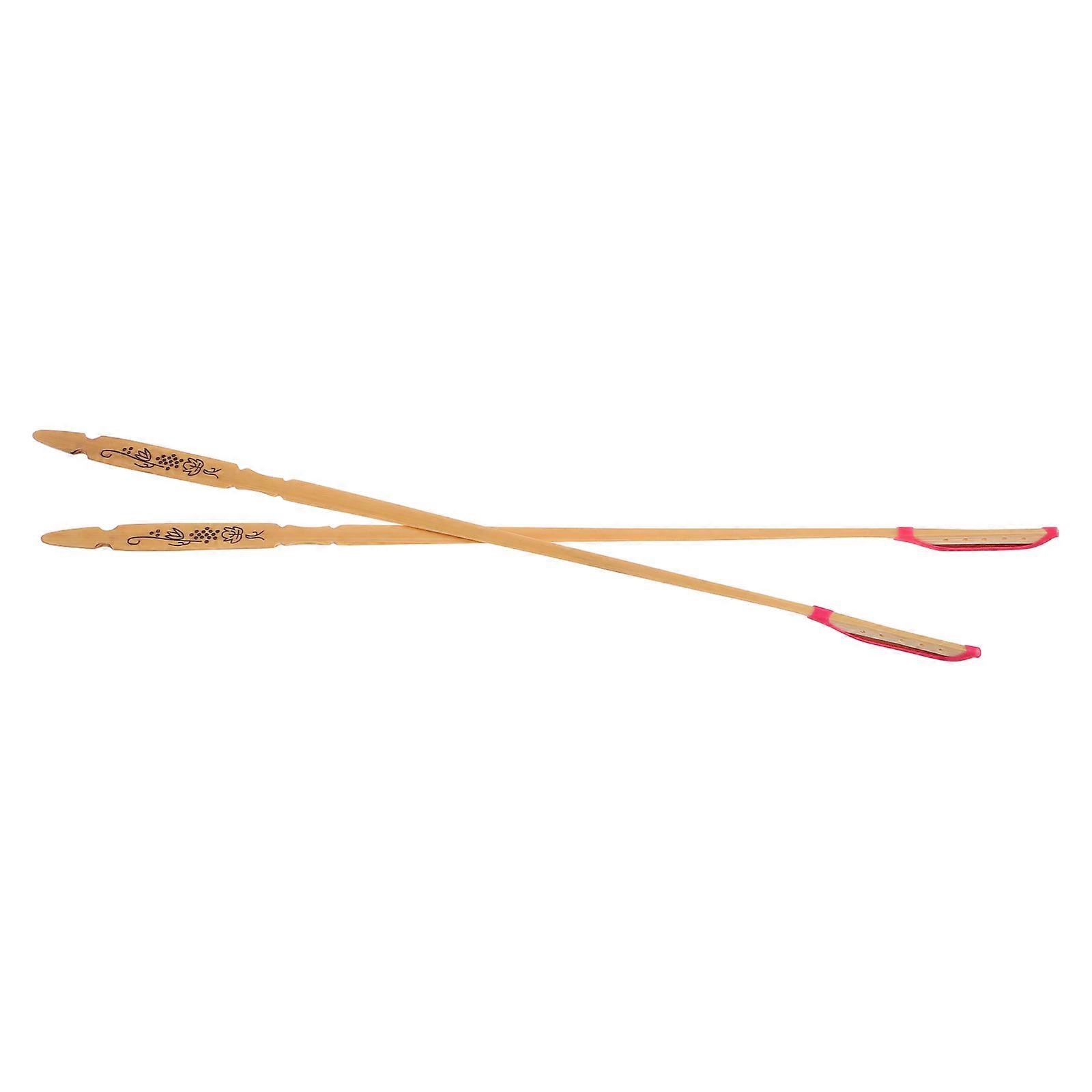 Yangqin Accessory Bamboo Dulcimer Hammer Sticks for Professional Performance 2Pcs