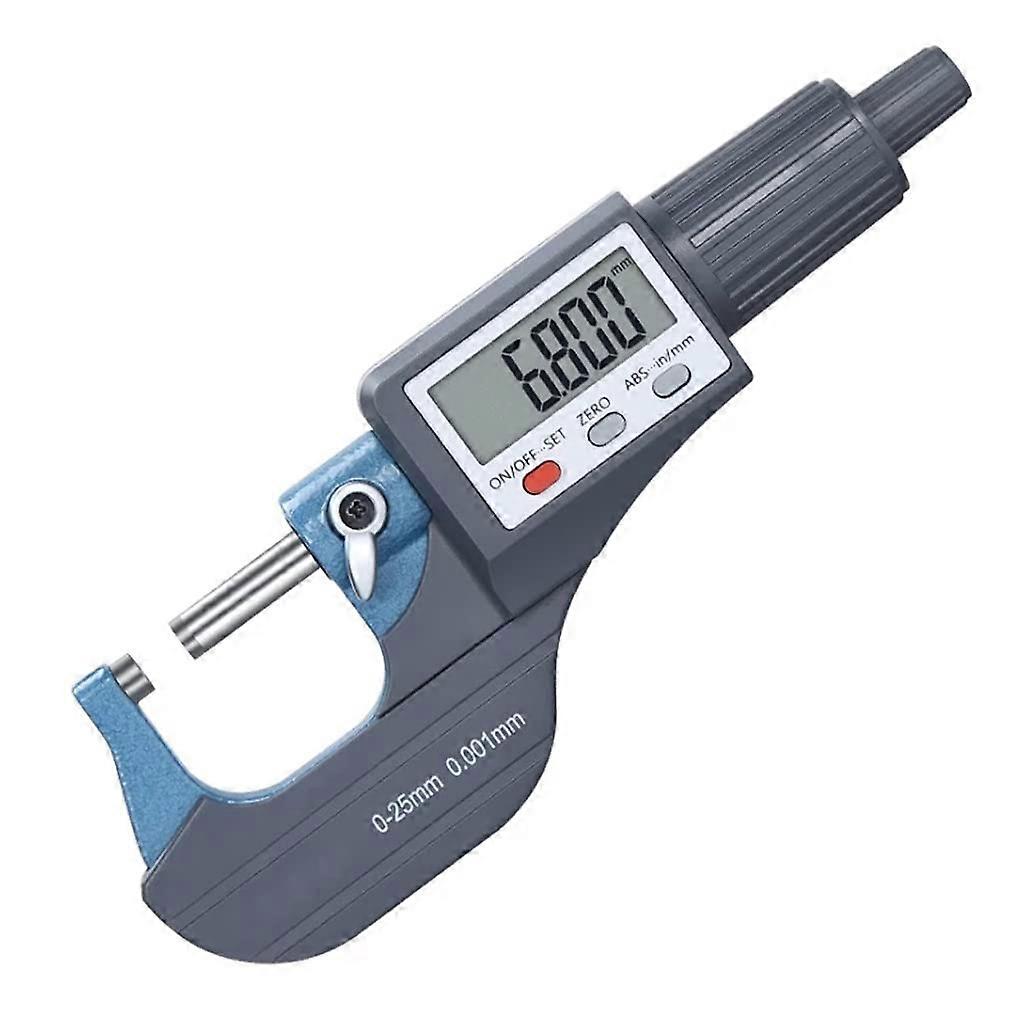 025mm 2550mm  Precision Digital Outside Micrometer 0.001mm LCD Metric Inch Conversion