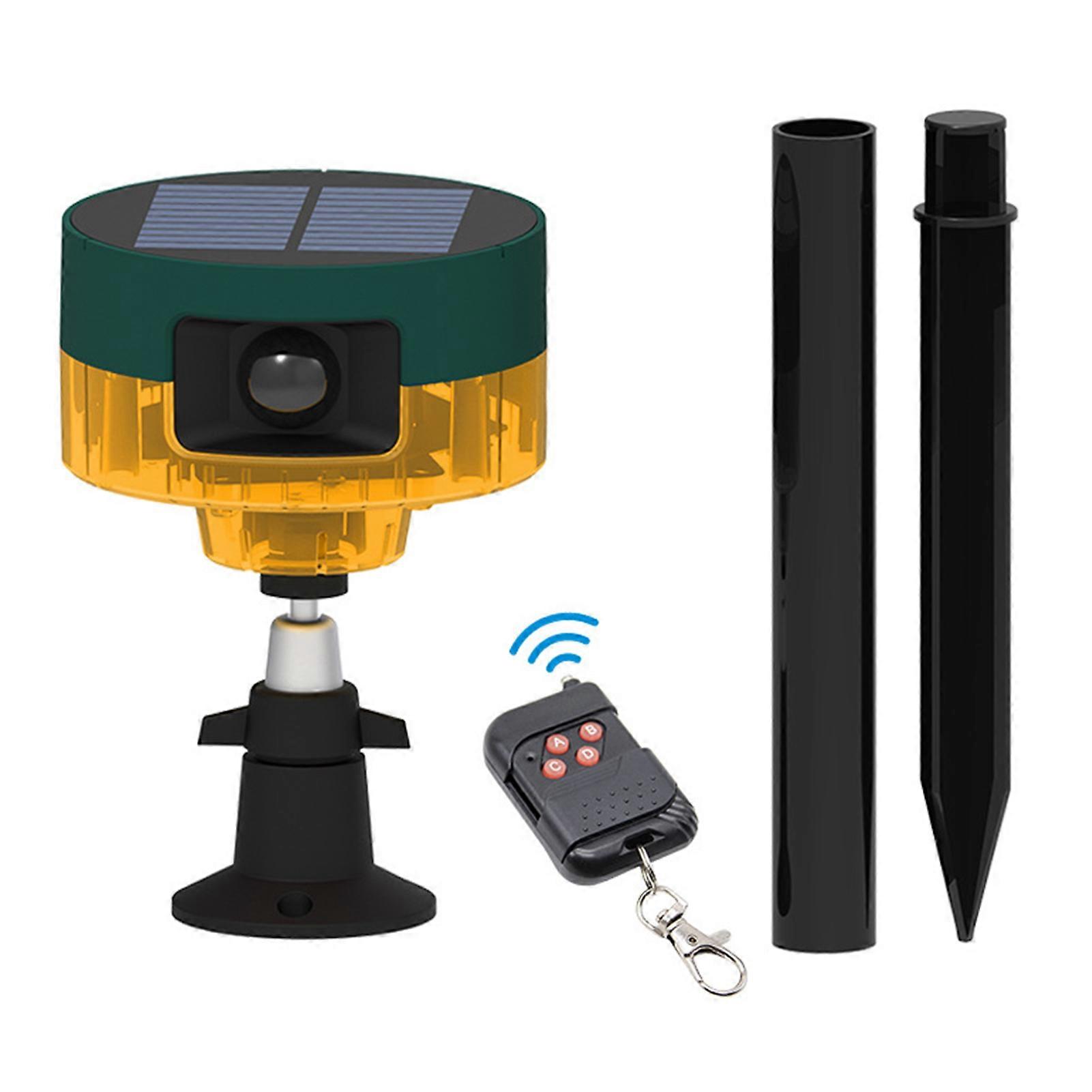 Motion Detector With Sound with Remote for Garden Backyard