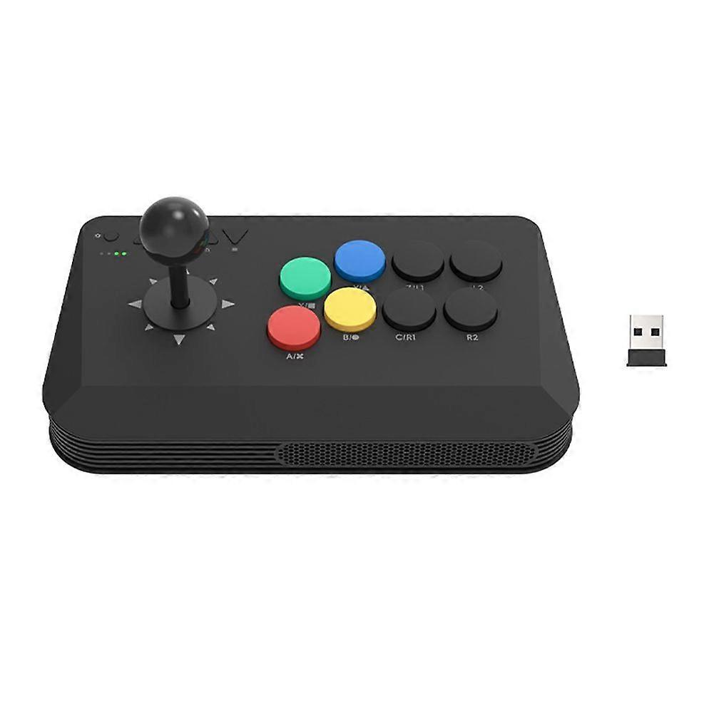 Data Frog Y3A Max Wireless Arcade Stick Joystick Universal Multi-System Fight Game Controller for PC Android I0S Linux