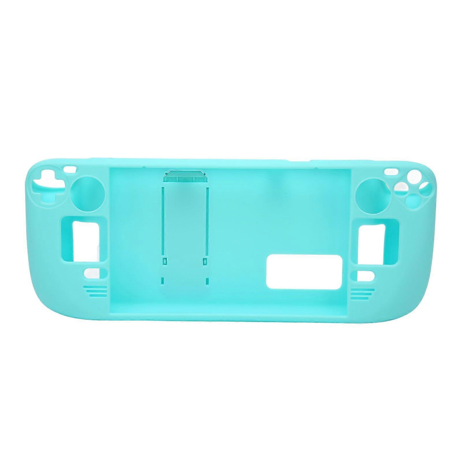 Protective Case with Kickstand for Steam Deck, Shockproof Ergonomic Design, Blue, Scratch Resistant