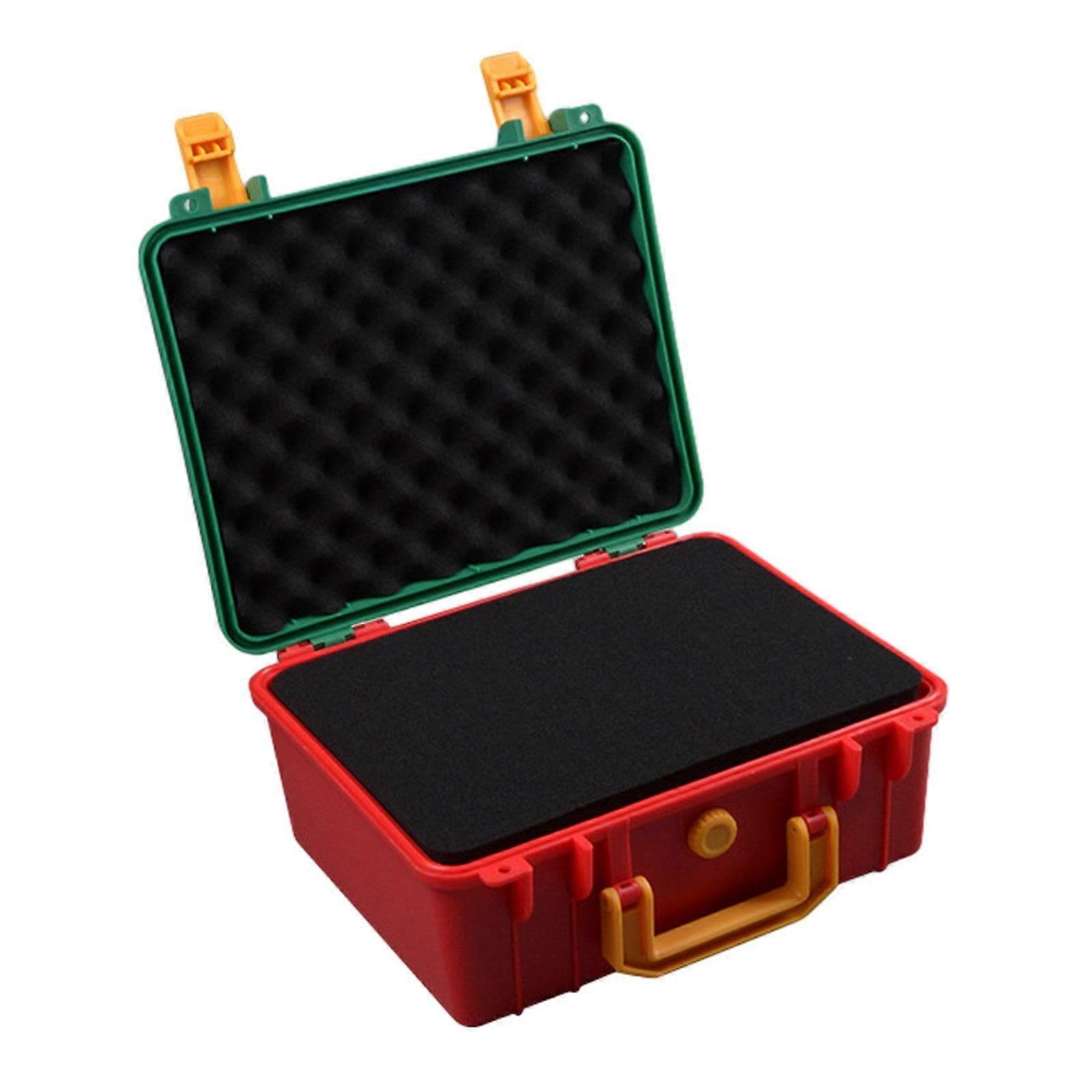 Toolbox Storage Case Carrying Tool Storage Case Foam Inserts Impact Resistant