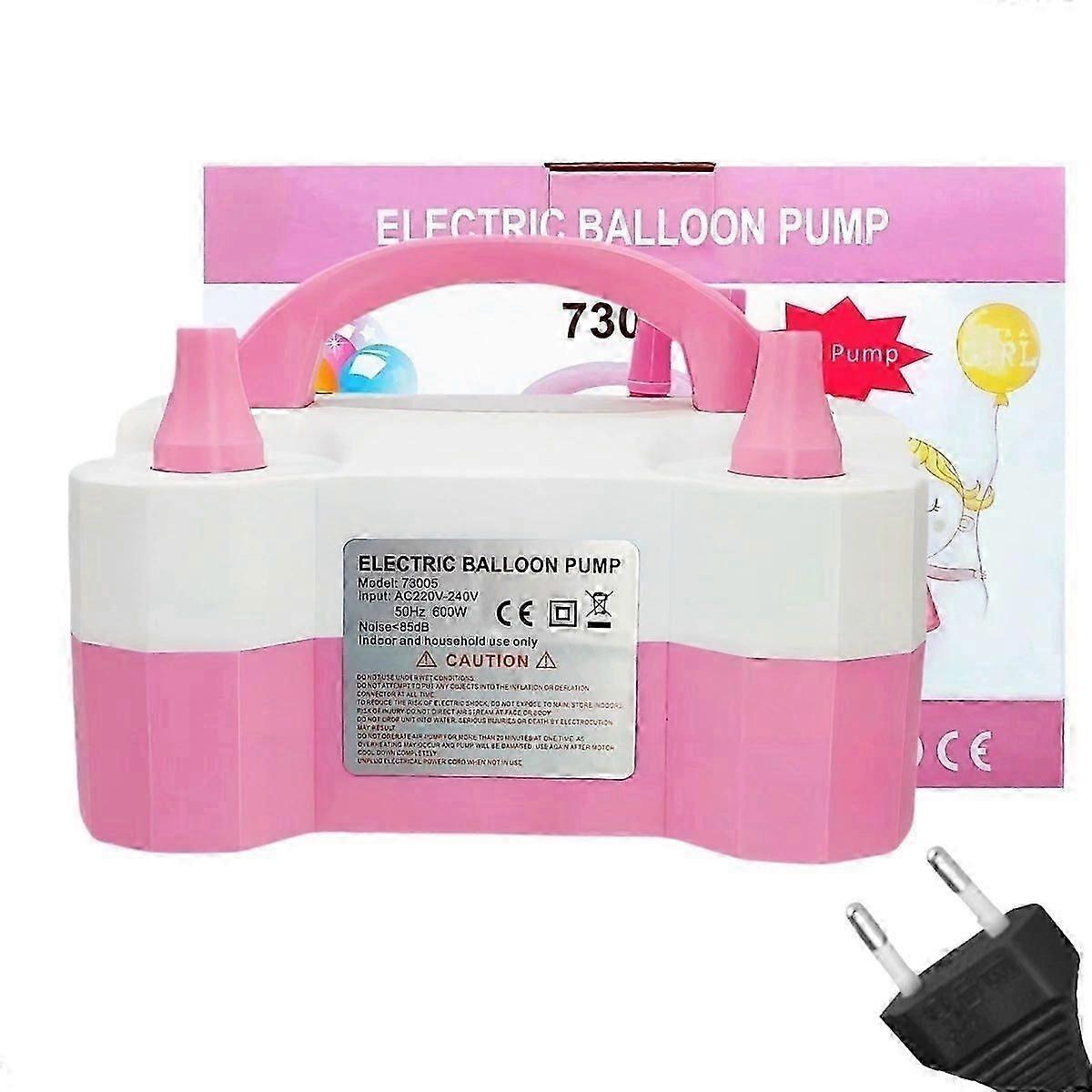 Electric Balloon Pump Portable Automatic Dual Nozzle