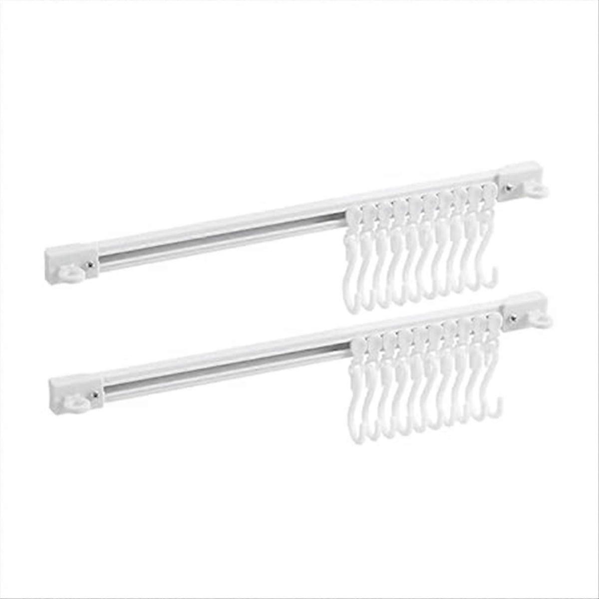 Multifunctional Slide Rail Hook, Adhesive Wall Hooks Rack