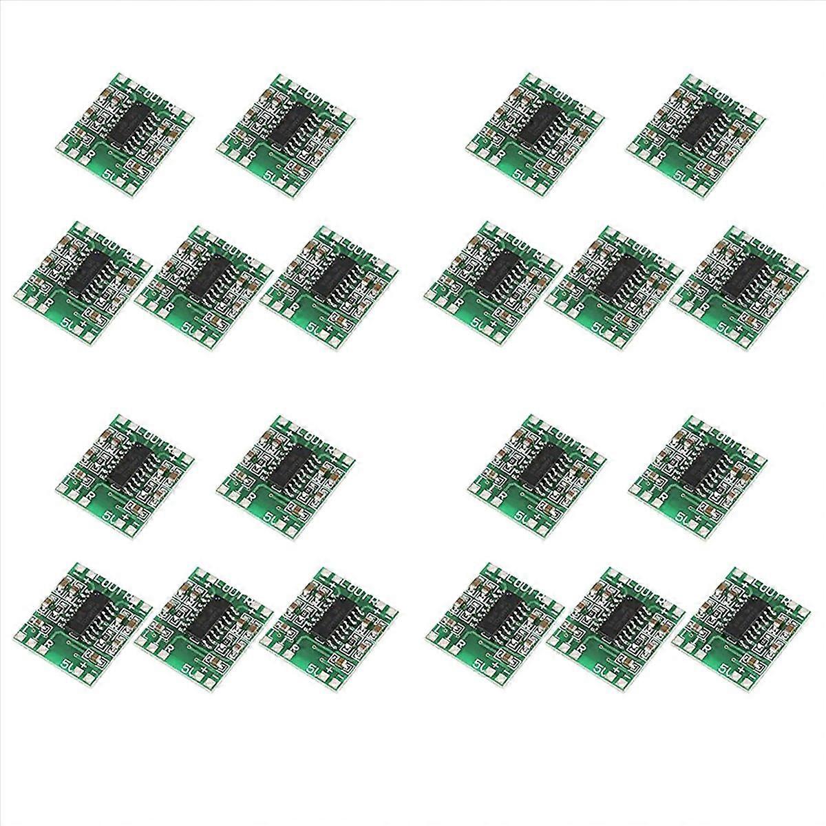 5 Pcs Digital Power Amplifier Board,2X3W Type D PAM8403 Audio Module