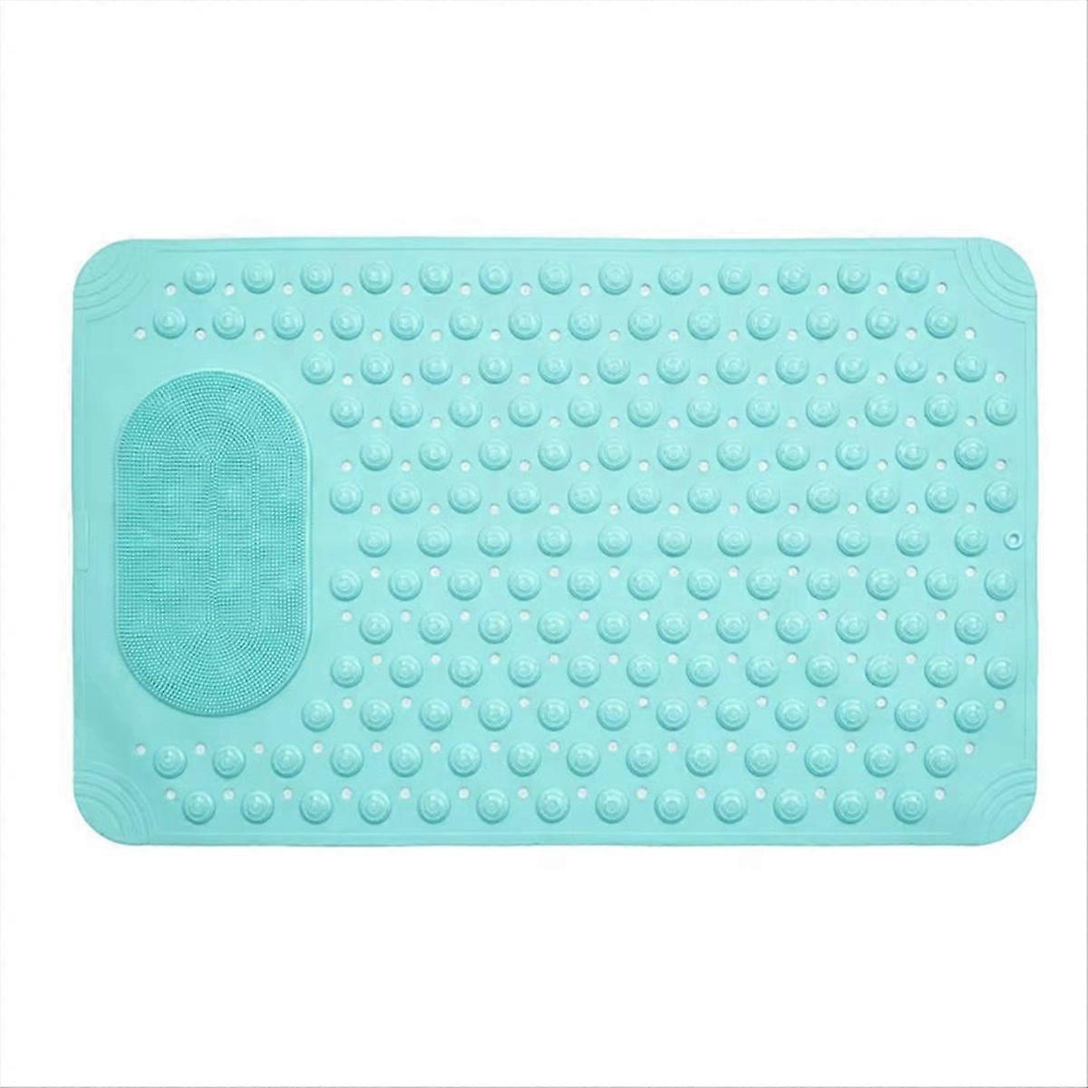 Bathroom Non-Slip Mat Solid Color Massage