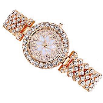Rhinestone Embellished Watch Elegant for Decoration