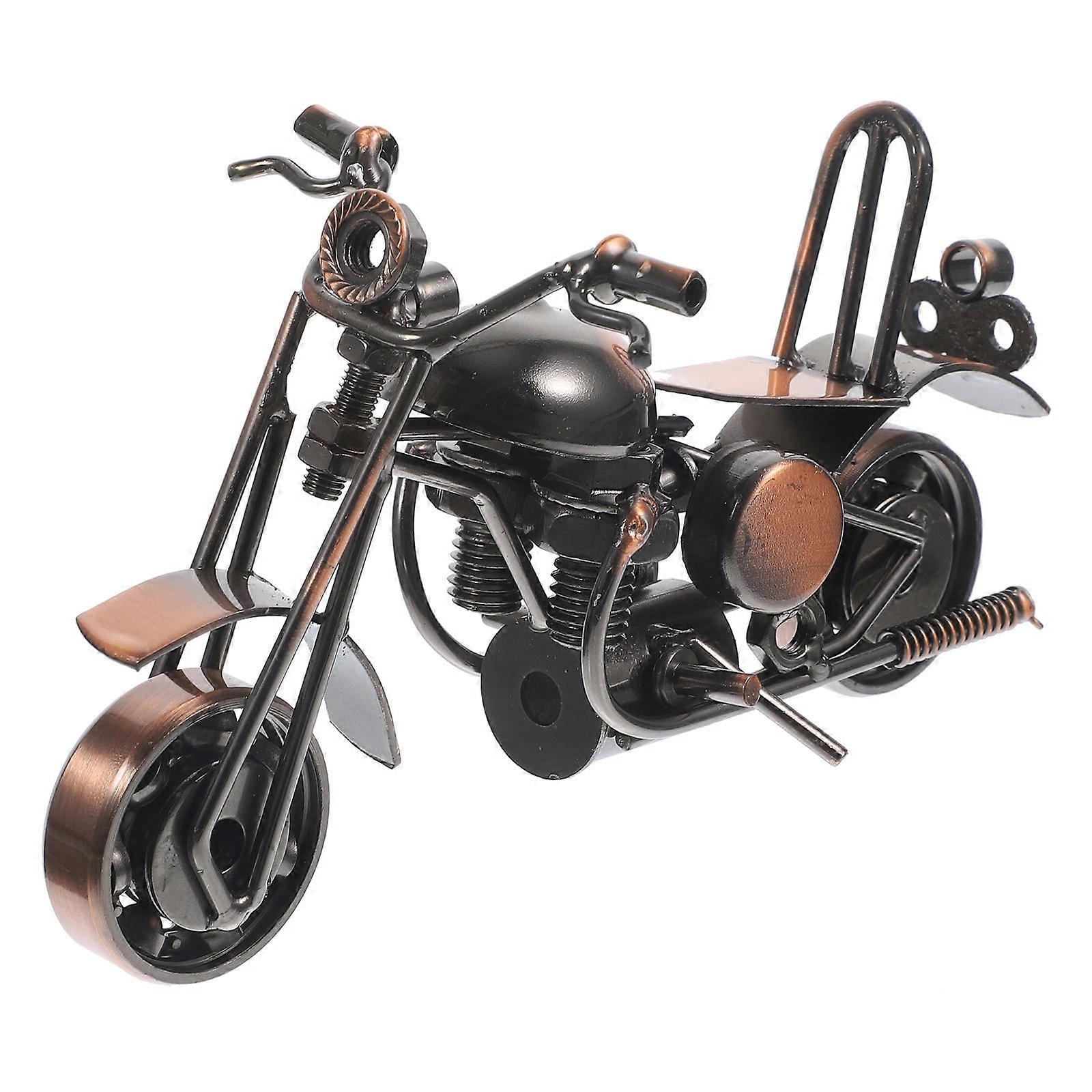 Motorcycle Model Bronze Motorcycle Model for Decorative Use