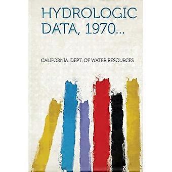 Hydrologiske data, 1970