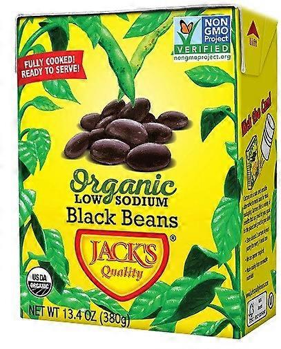 Jack's Qualität Bio Low Natrium Schwarze Bohnen