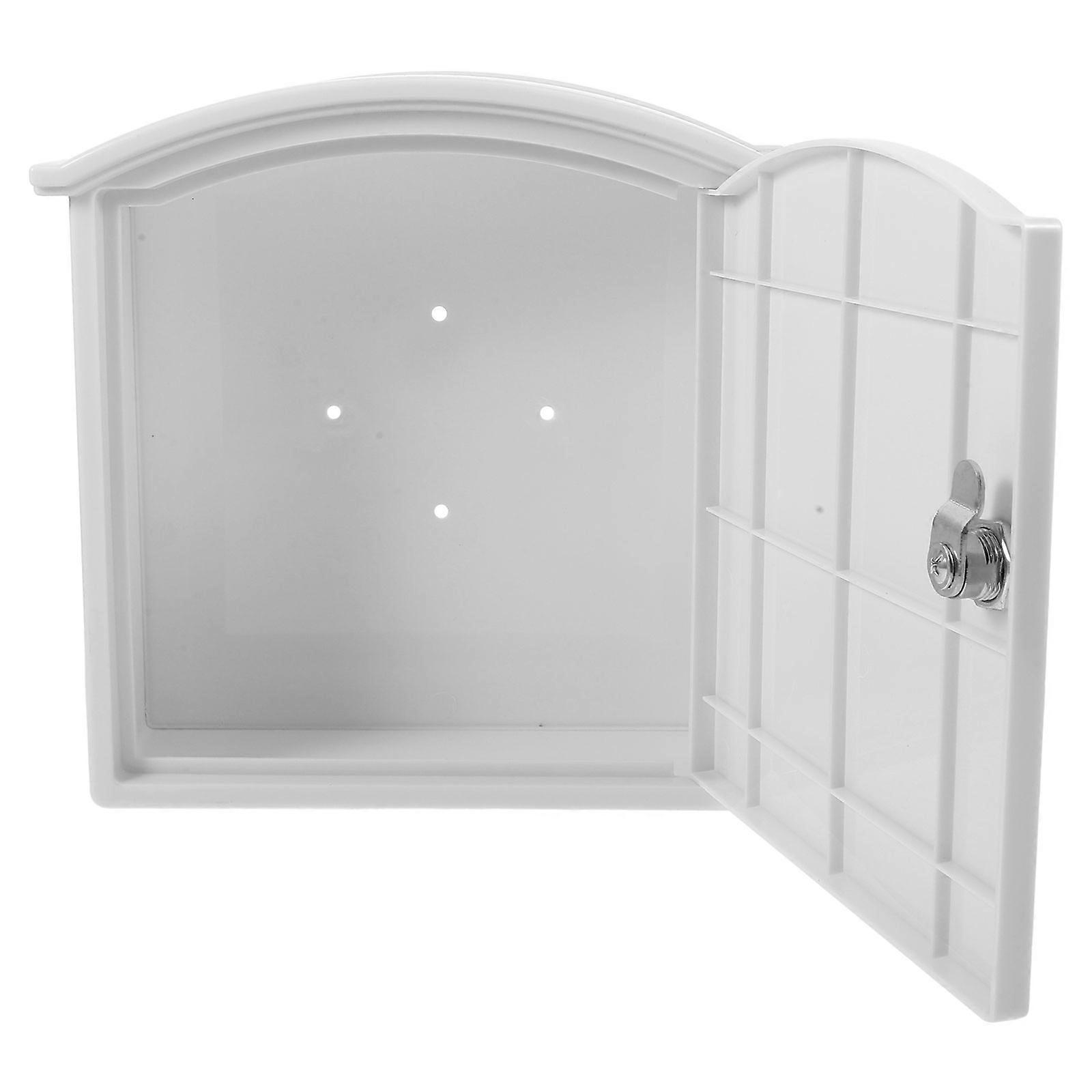 Milk Box Wall Mount Container with Lock for Secure Storage