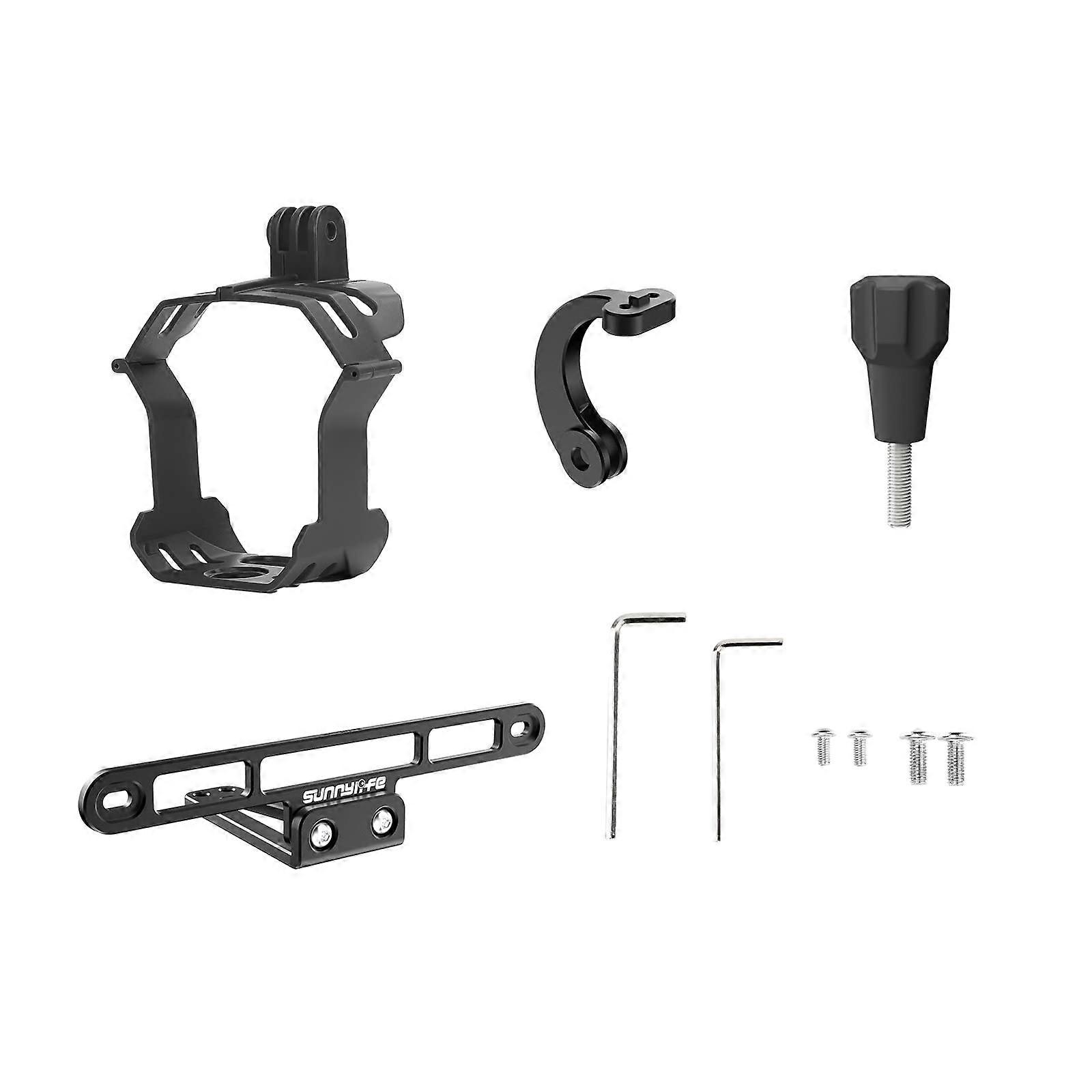 Adjustable Aluminum Alloy Adapter Mount for Mavic 3 Remote Controller with Secure Clamping Design