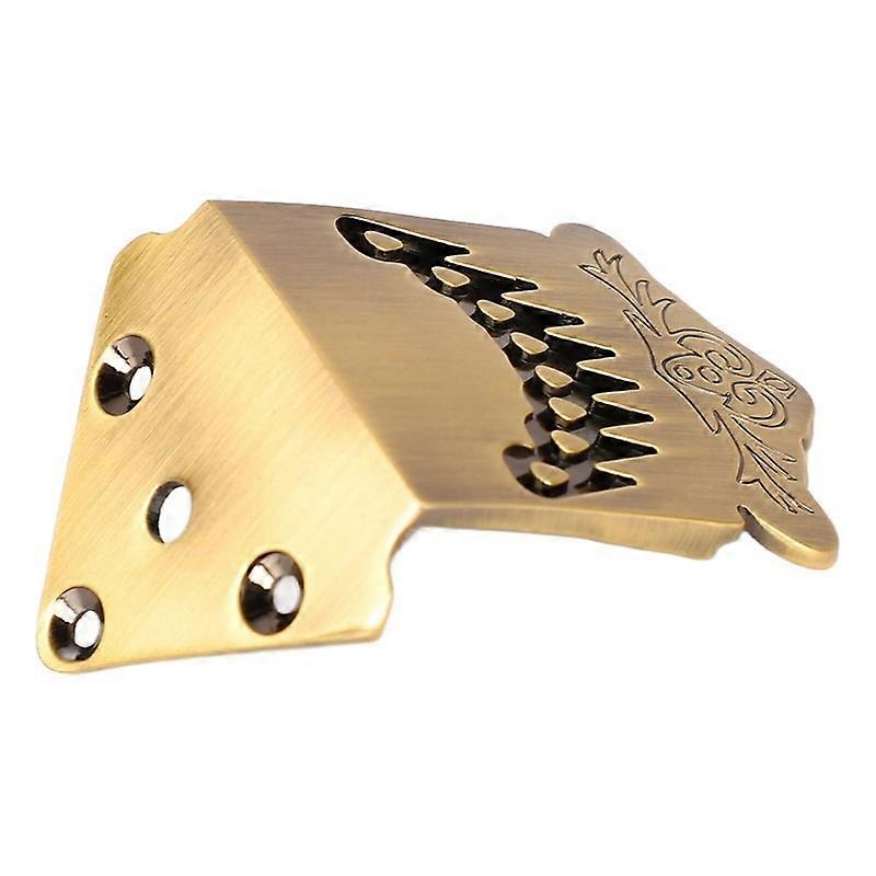 Color String Excellent 8 Pattern Tailpiece Bronze Feather Metal Mandolin