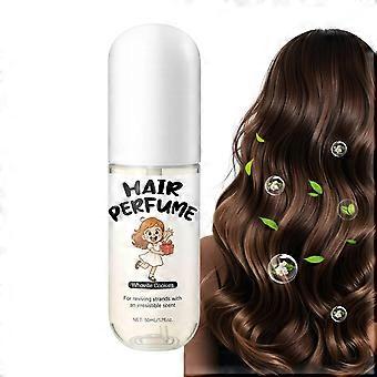Profumo per capelli a lunga durata, spray profumato, profumo da viaggio da 50 ml con nebulizzazione fine, flacone in vetro dal design elegante, profumo per capelli da donna per la sera.
