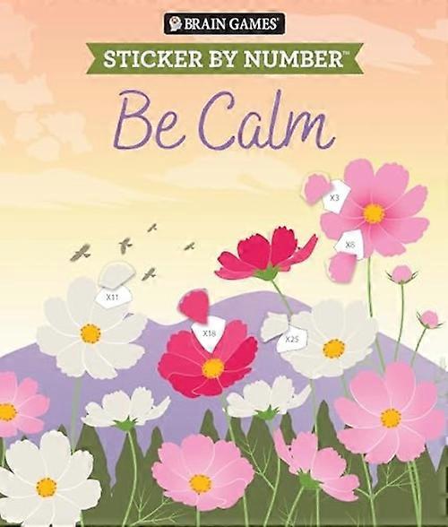 Brain Games-Sticker by Number: Be Calm