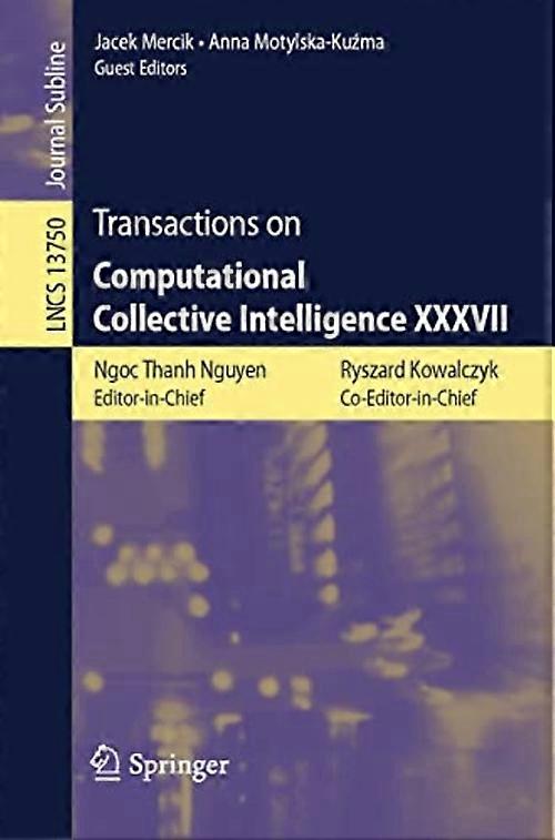 Transactions on Computational Collective Intelligence Xxxvii