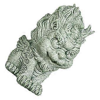 Stone Fish Tank Decor for Luck Ornament 2Pcs Stone Animal Sculpture