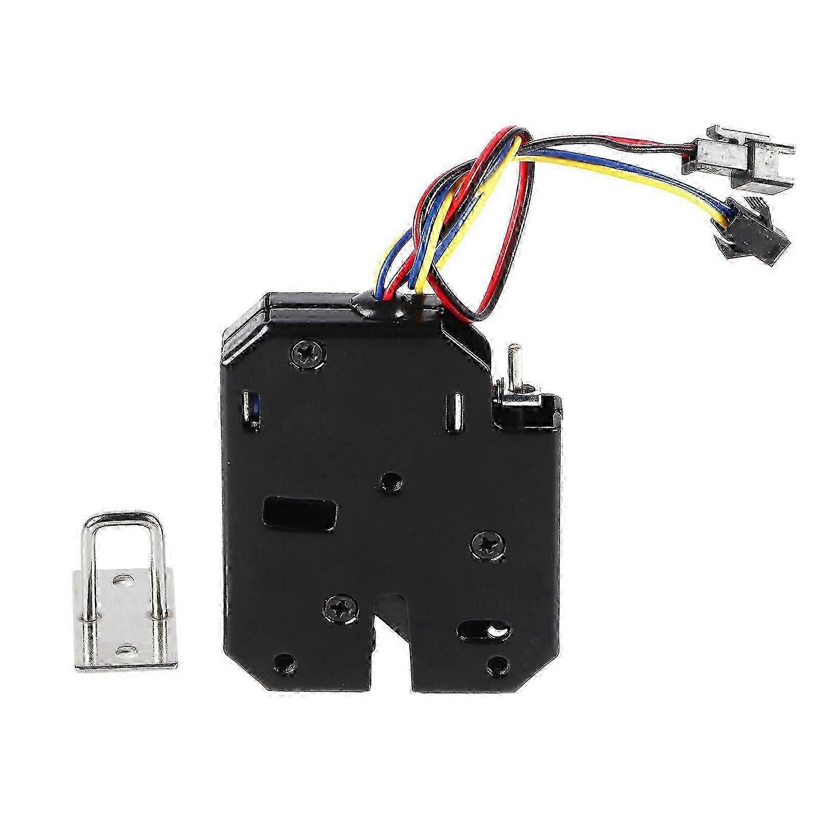 DC 12V Electric Control <span class="ui-risk_flag4">Latch</span> Drawer Electromagnetic Lock With Detecting Switch