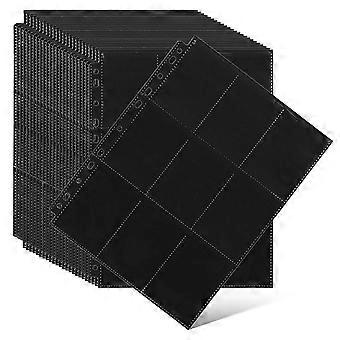 Sammelkarten-Ordnerhüllen zur einfachen Aufbewahrung mit 50 Blatt Kartenhüllen