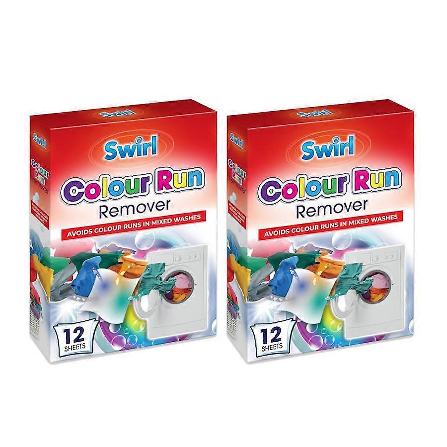 2 X Swirl Colour Run Remover - 12 Pack