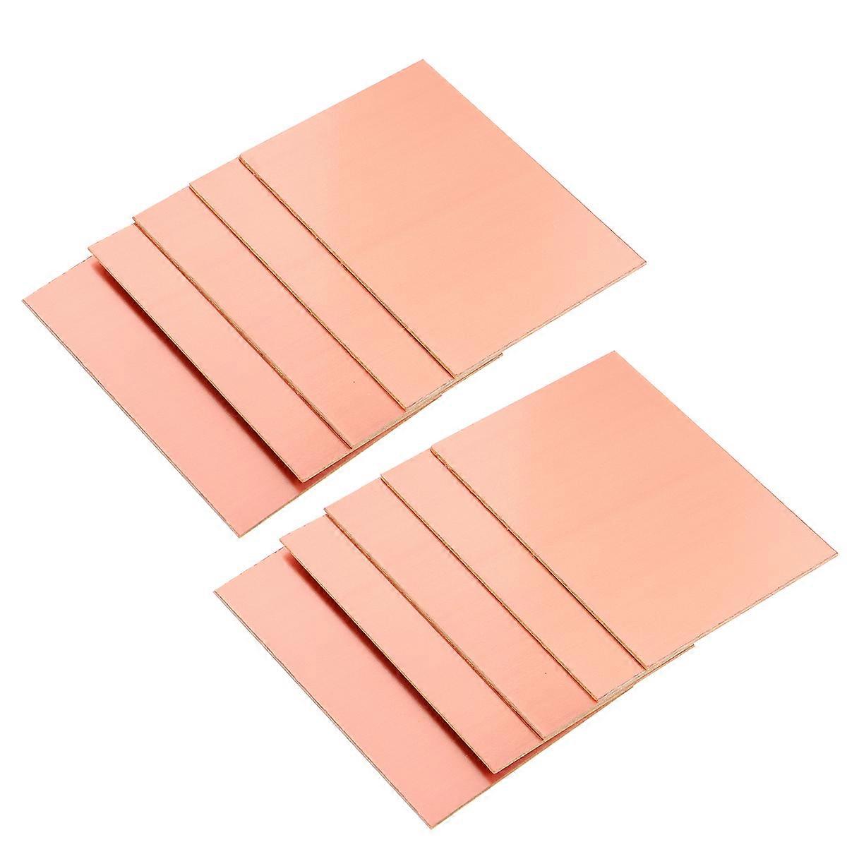 Copper Clad Board Durable Breadboard for Electrical Supply 20Pcs Pack
