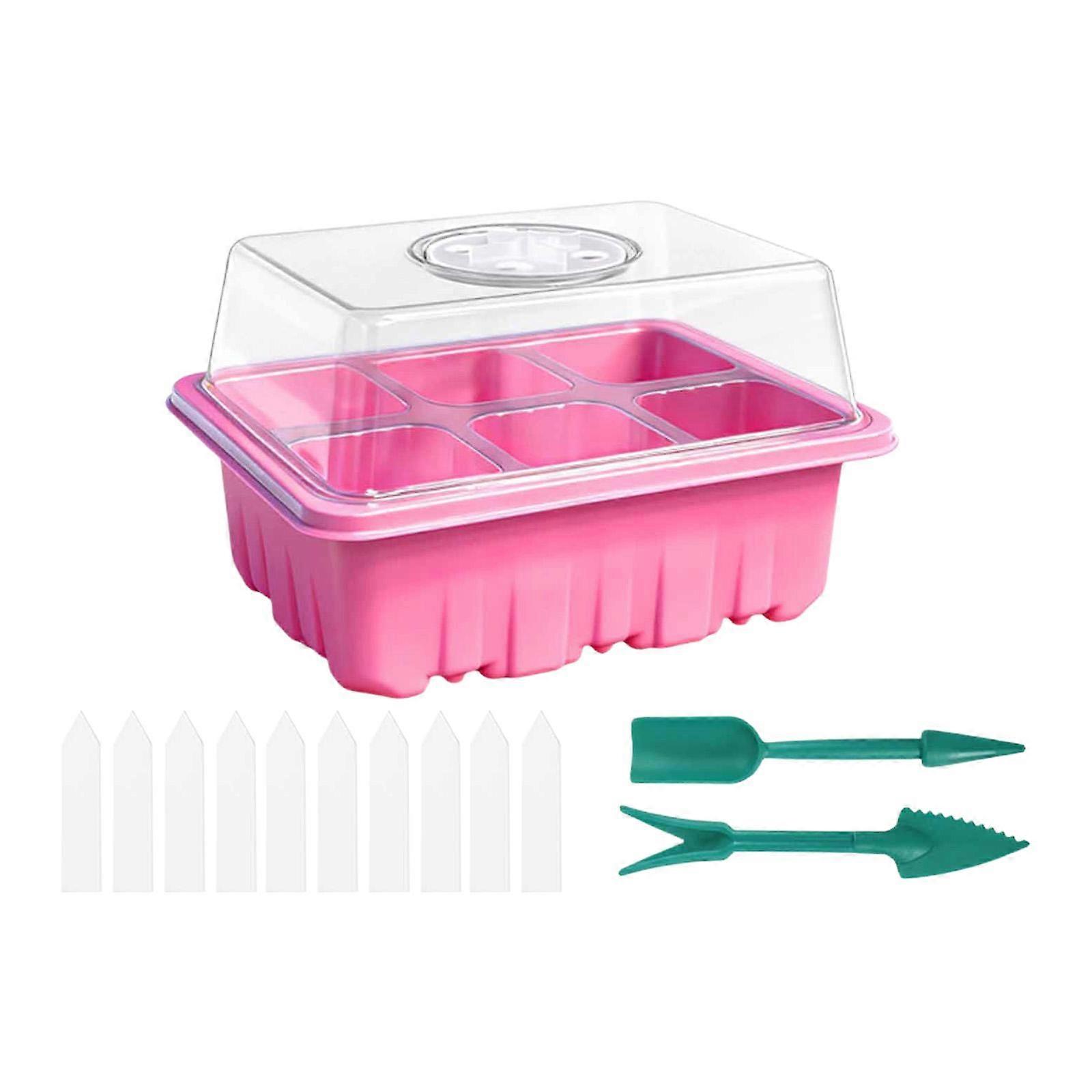Plant Starter Tray Sprouting Container Vented Indoor Practical Sturdy Wheatgrass