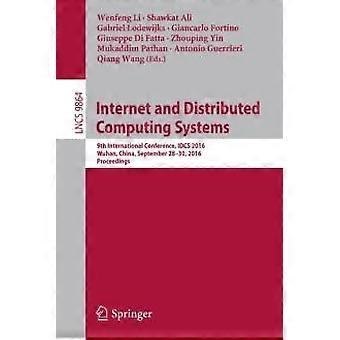 Internet And Distributed Computing Systems 9th International Conference Idcs - Springer Nature B.V - Paperback - en Book