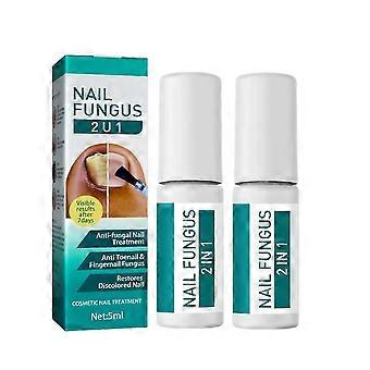 1-3X 2025 Nailner Brush Against Nail Fungal Infection 2 in1 treat & brighten nails