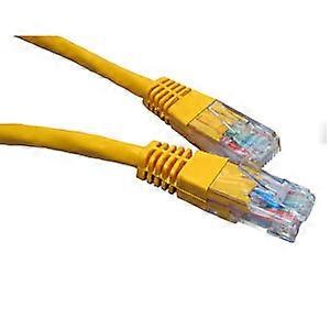 CMS Cables 0.25m Cat6 Networking Patch Cable - Yellow