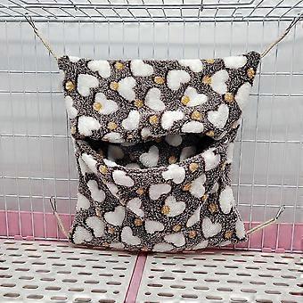 Pet Sleep Sack Plush Chinchilla Bed for Cozy Rest 1 Piece