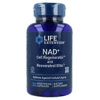Optimized NAD+ Cell Regenerator™ and Resveratrol, 300 mg 30 vegetable capsules