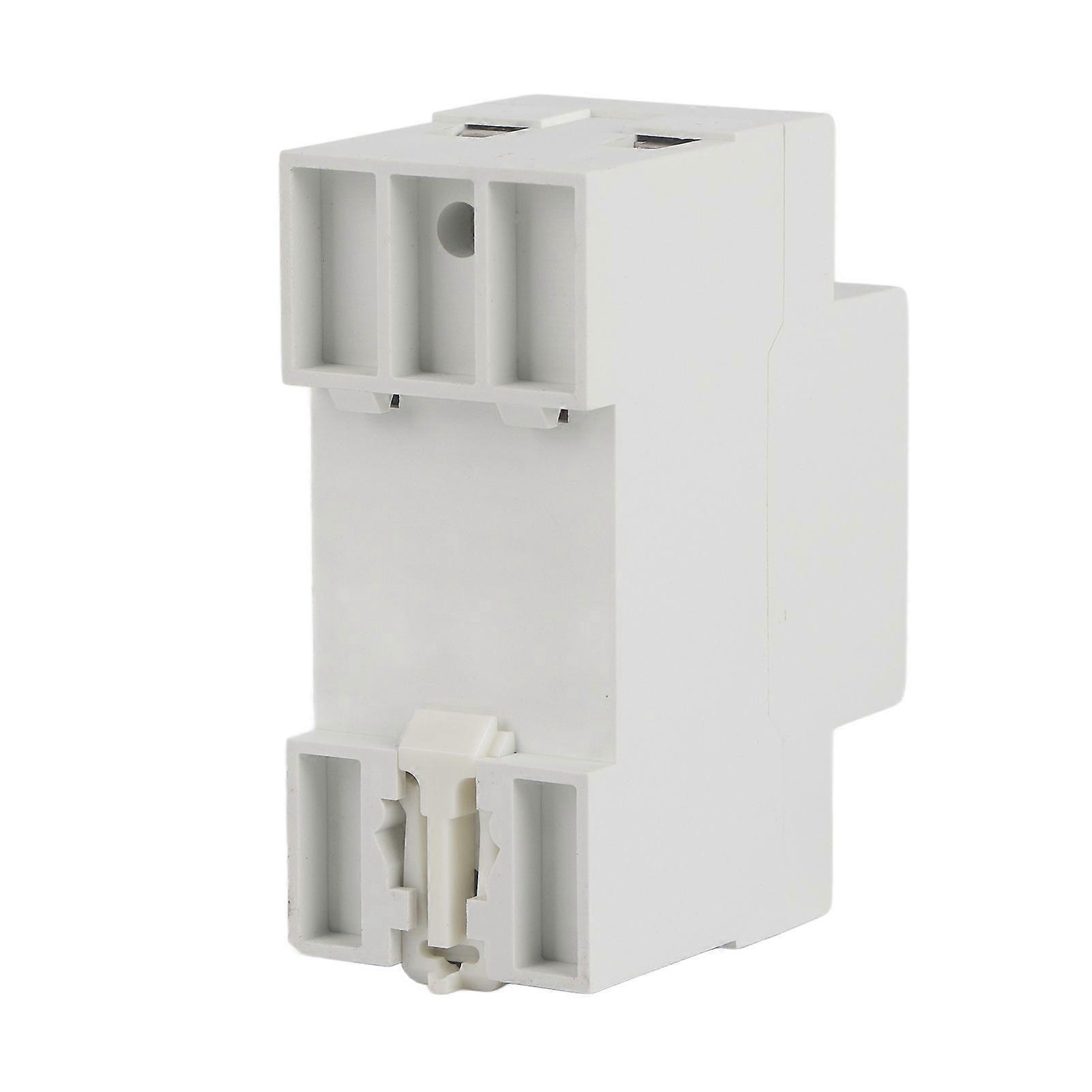 VA?63A Overvoltage Undervoltage Protector LED Dual Display Self?Reset Current Protector AC 220V