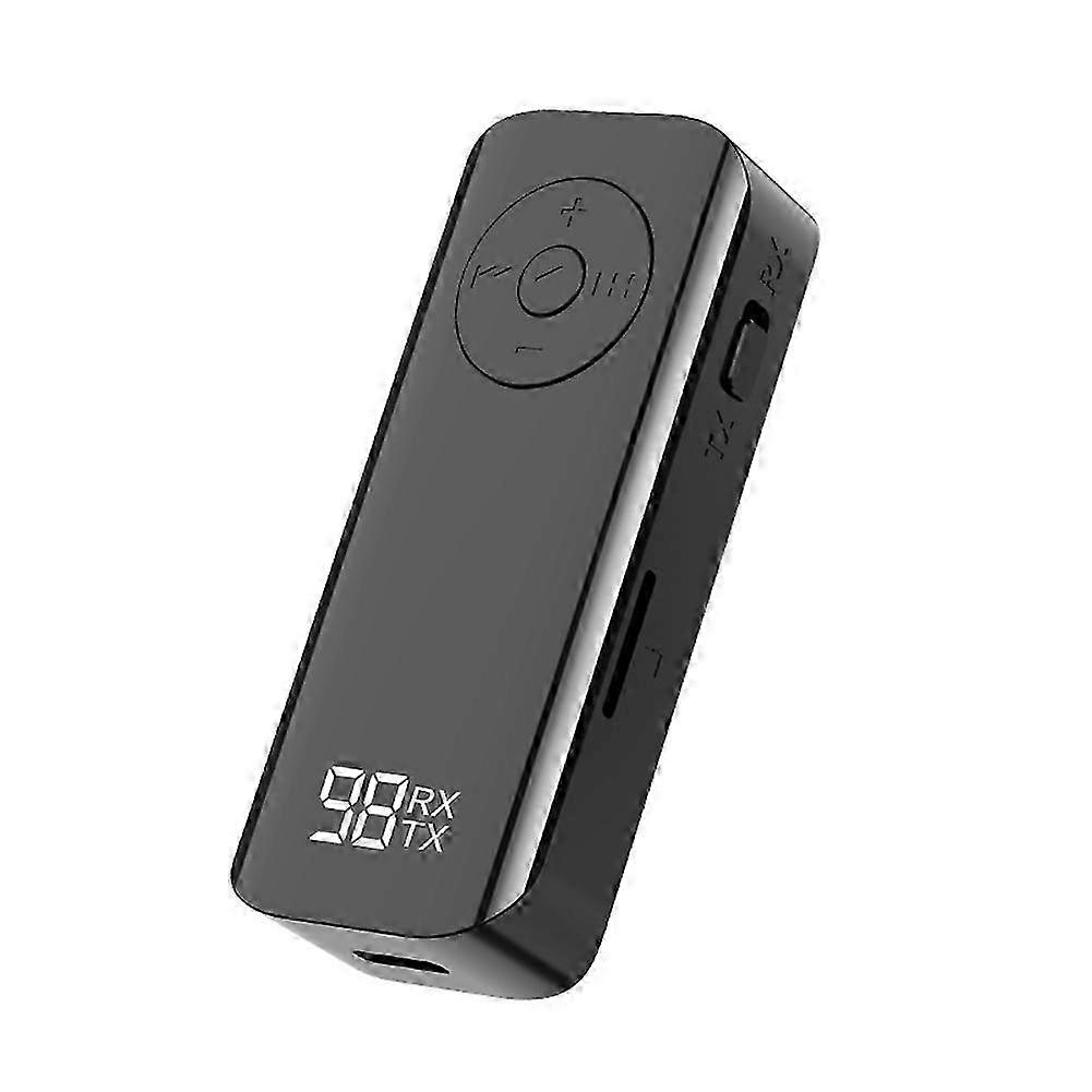 Bluetooth5.3 Transmitter Receiver 3.5mm AUX Wireless Adapter