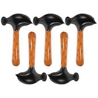 5pcs Pool Party Inflatable Hammer Prop Decorative Toy Hammer Funny Hammer Toy for Kid-Yvan