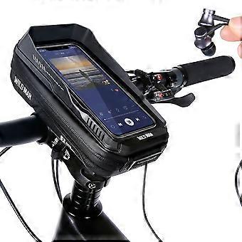 Kaesi 0.6L XT3 TPU Bike Frame Pouch Waterproof Large Capacity Compartment design Bicycle Frame Bag for Cycling