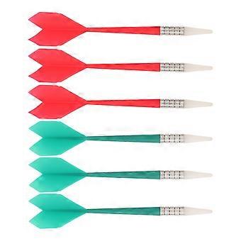 6 SZTUK Outdoor Indoor Use ABS Dart Igły Plastikowe Rzutki Końcówki Rzucanie
