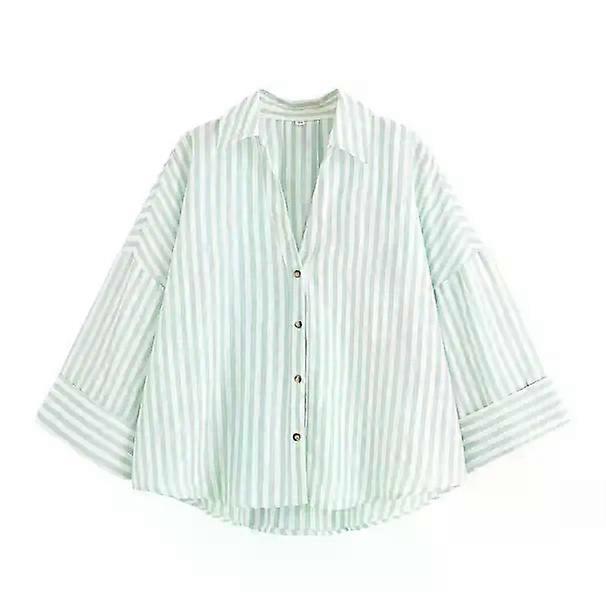 Women's Slim Fit Striped Shirt