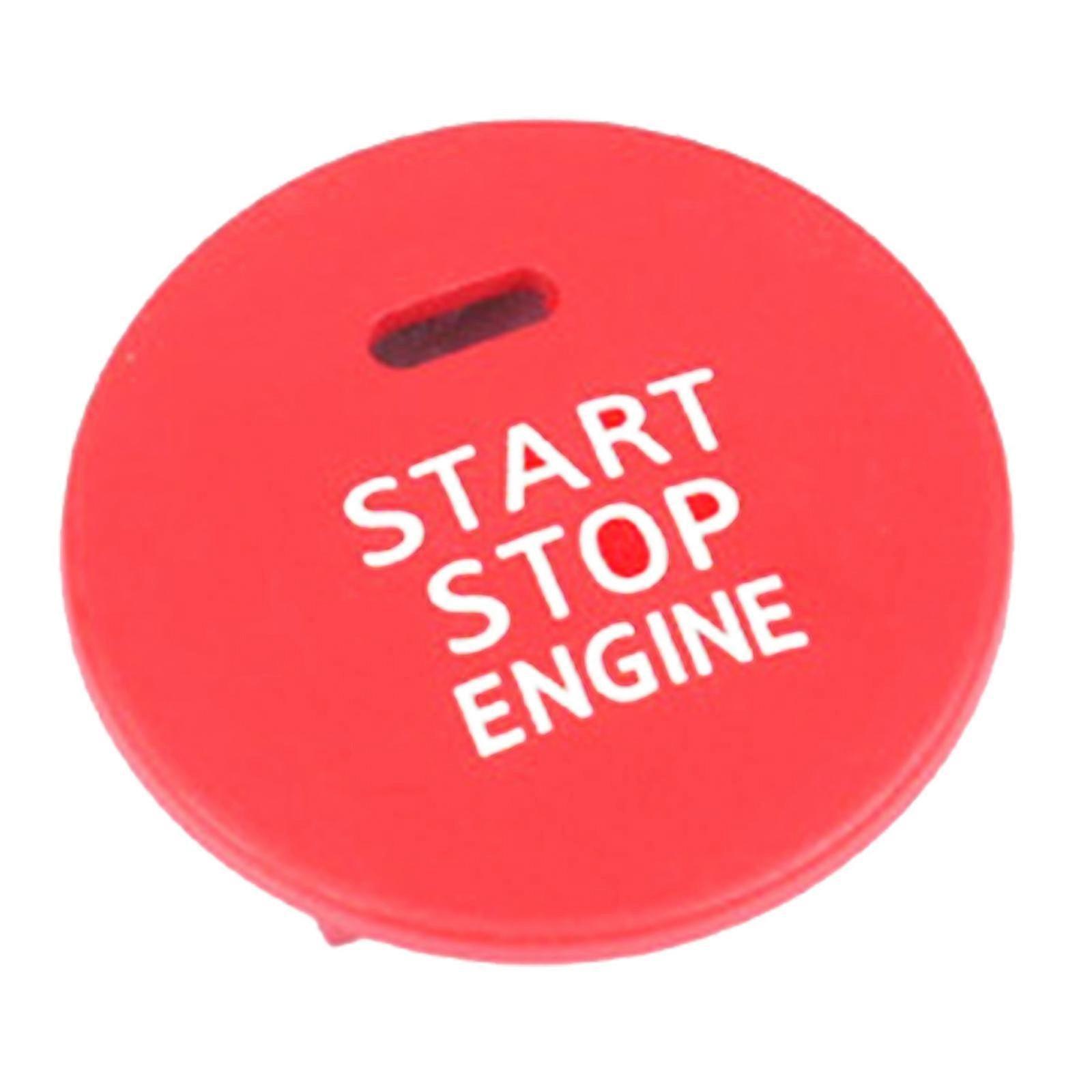 Compatible with cute car start button covers, engine start/stop button covers, sparkling, stationary.